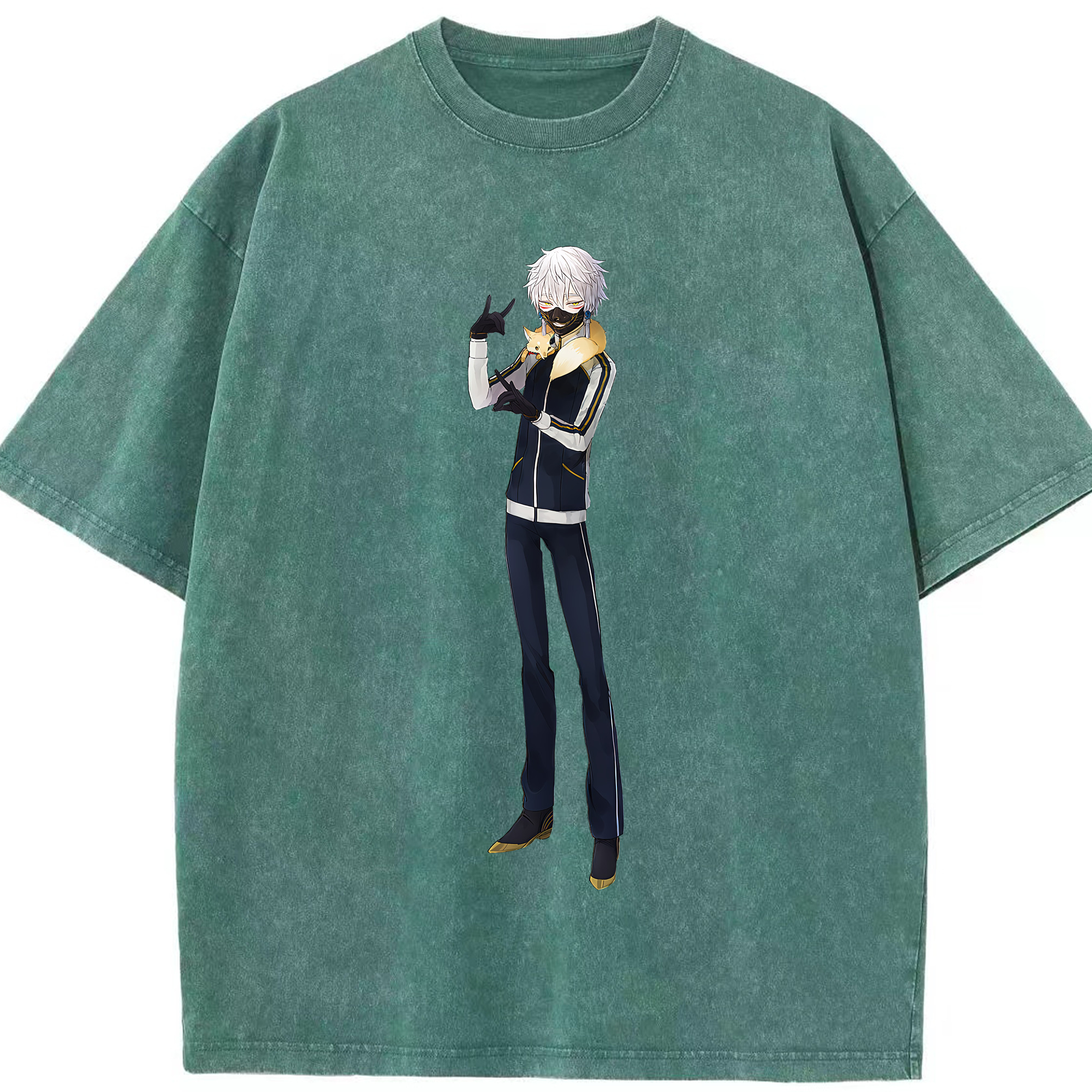 （画像用） 刀剣乱舞 Touken Ranbu 綿100% ヴィンテージ風 半袖Tシャツ（フロントプリント）